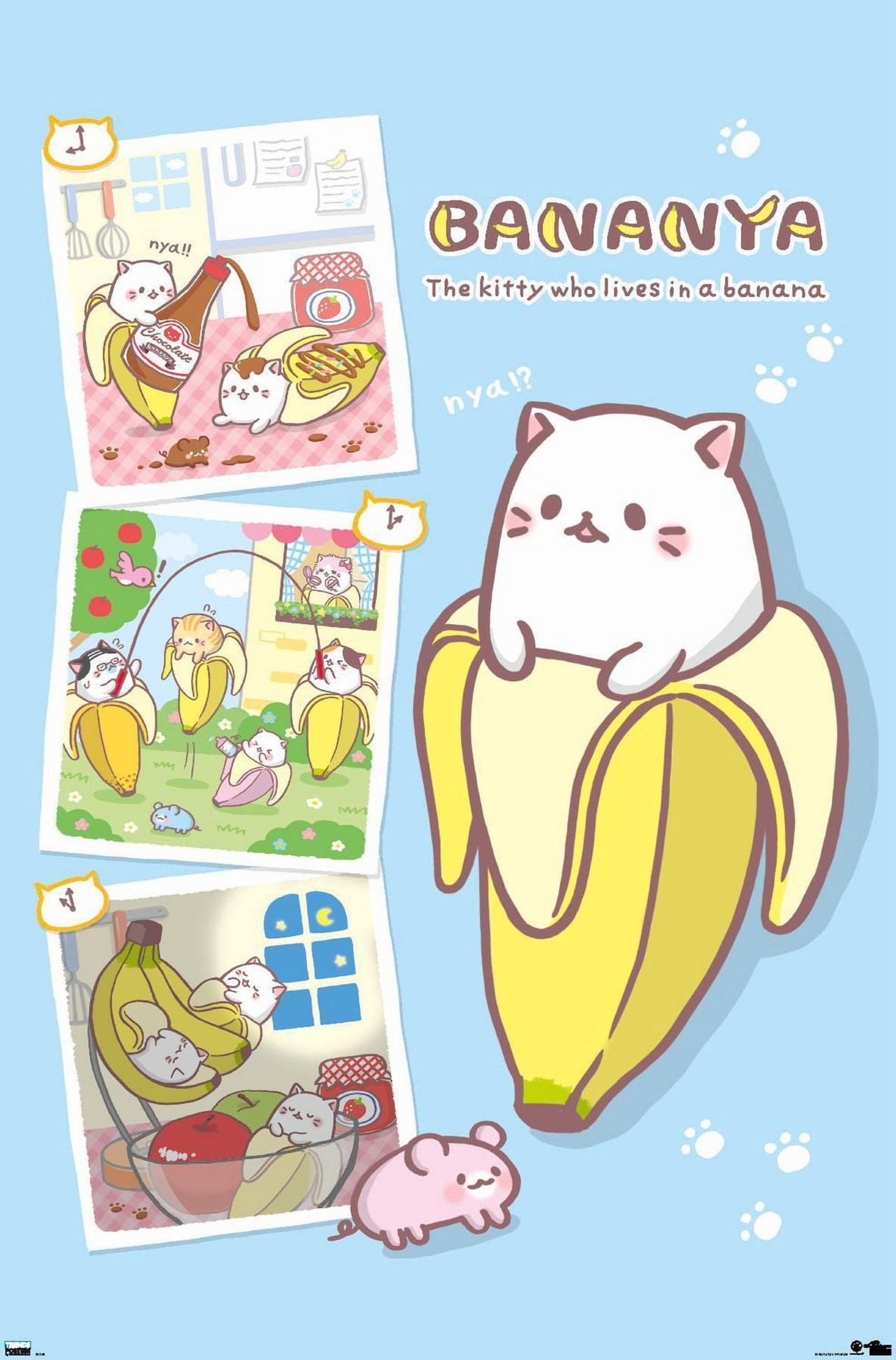 Bananya - Collage Wall Poster, 22.375" x 34"