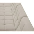 thumbnail image 5 of Meridian Furniture Relax Cream Velvet Modular Sectional, 5 of 14