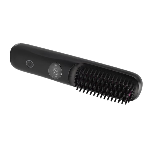 Peine Alisador, Cepillo Alisador De Pelo Inalámbrico Uniforme Calor Pantalla LED Anti Escaldado Para El Hogar