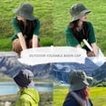 thumbnail image 3 of SSKFHGI Fisherman Hat Waterproof Summer Sun AntiUV Protection Hiking Camping K, 3 of 9