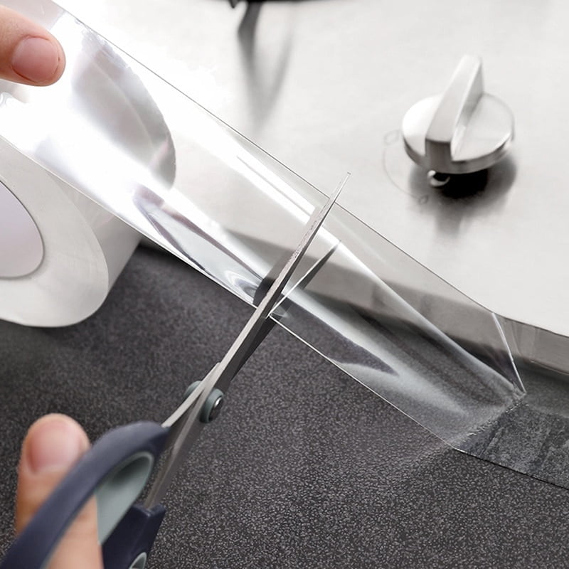 Transparent Acrylic Waterproof Mildew-Proof Self-Adhesive Tape Home Kitchen Sink 