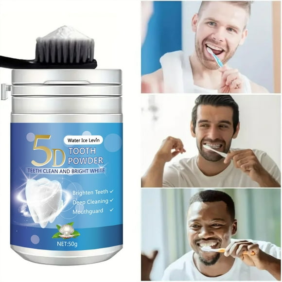 Dvkptbk Dental cleaning Oral Cleaning Teeth Removing Stains Refreshing Tooth Powder 50g