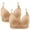 Beige, variant on Wirefree Bras for Women Lightly Lined Bra Feature V-Neck Strapless Bra Style W-247 Red XL