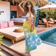 thumbnail image 3 of Uourmeti Sarong Wraps for Women Tie-Dye Butterfly Flowy Chiffon Scarf Blouse for Swimwear Bikini Wrap for Lover One Size, 3 of 7