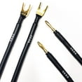 thumbnail image 5 of CESS-027-6i Speaker Cable Jumpers Wire Spade Fork to Banana Plug (6 in) - 4 Pack, 5 of 9