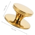 thumbnail image 2 of OUNONA 4Ud Tirador Dorado Para De Olla Múltiple Uso Con Antiescaldadura Y Duradero, 2 of 7