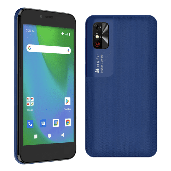 Celular Desbloqueado Android 4g Lte Bl52 Bmobile 32 Gb+ 1 Ram Quad Core Pantalla 5 Con Protector Silicon Y Mica Pantalla
