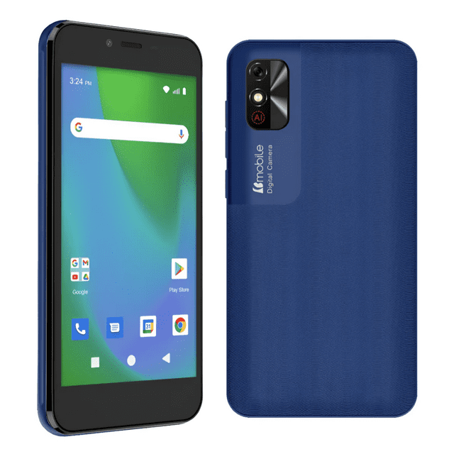 Celular Desbloqueado Android 4g Lte Bl52 Bmobile 32 Gb+ 1 Ram Quad Core Pantalla 5 Con Protector Silicon Y Mica Pantalla