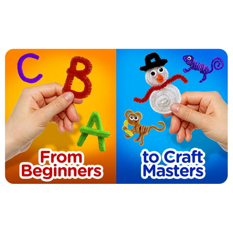 Arts and Crafts Kit for Kids Ages 4-8 - Create 21 Animal and
