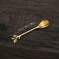 thumbnail image 6 of COMIART 15 - piece Set of Stainless - Steel Creative Leaf Coffee Spoons, Long - handle Honey Stirring Spoons and Bird's Nest Spoons, 6 of 19