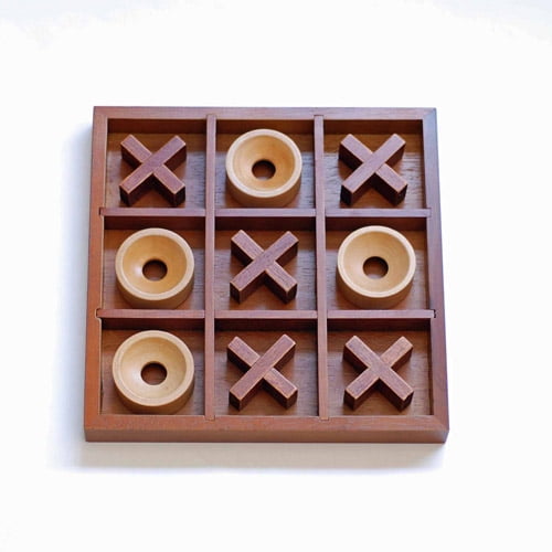 TicTacToe Wooden Board Game