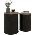 thumbnail image 1 of HOMCOM Nesting Coffee Table Set of 2 with Lids, Hidden Space, 1 of 10