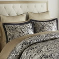 thumbnail image 3 of Gracie Mills Thornton Supreme Comfort: 12-Piece Comforter Ensemble with Cotton Bed Sheets, 3 of 5