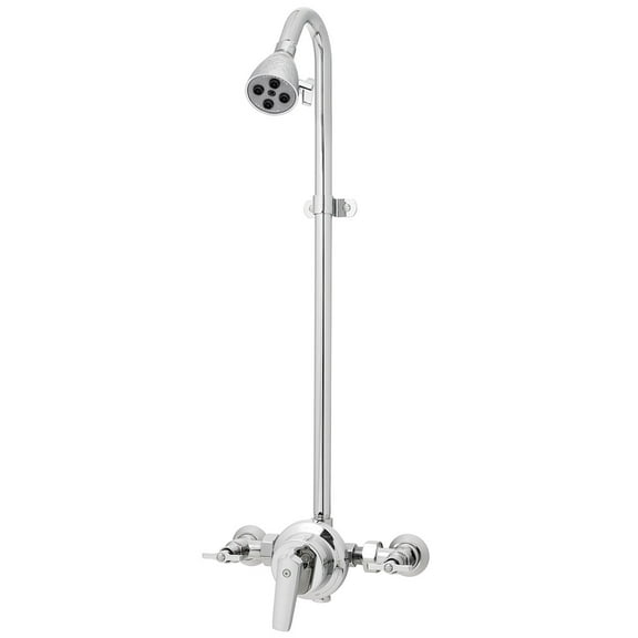 Speakman Sentinel Mark II Exposed Outdoor Shower, Polished Chrome