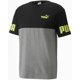 thumbnail image 1 of Playera Puma Power Colorblock Tee para Hombre 847389-03 gris M, 1 of 4