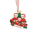 thumbnail image 1 of Adornos Colgantes Para Árboles De Navidad Con Cordón Árbol De Navidad Estrellas Adorno Familiar Diy Saludos Escritos A Mano Colgante Regalo Para Amigos O Familiares Cateissary AP006776-03, 1 of 6