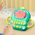 thumbnail image 2 of KOYPTL Baby Toys 6-12 Months Dinosaur Piano Music Light Up Toys for Toddlers 1 Years Old,Handheld Drum Sensory Toys Early Learning Interactive Piano Keyboard Toys Gift for Christmas Birthday Presents, 2 of 6