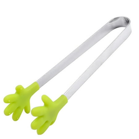 

Silicone Grill Cooking Clip High Quality Material Heat-resistant for Fish Pizzas Fried Foods Ice Green