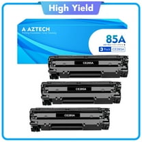CE285A 85A Toner Cartridges Compatible for HP 85A CE285D Laserjet Pro P1102w P1006 M1212nf MFP P1102 M1217nfw 1102w Printer (CE285AT1 | Black, 3-Pack)