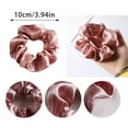 thumbnail image 2 of 5PCS Satin Silk Scrunchies for hair, Big Hair Scrunchies Satin Hair Ties Ponytail Holder No Hurt Your Hair, 2 of 7