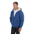 thumbnail image 5 of Gioberti Men's Soft Heavyweight Sherpa Lined Fleece Hoodie Jacket, 5 of 5