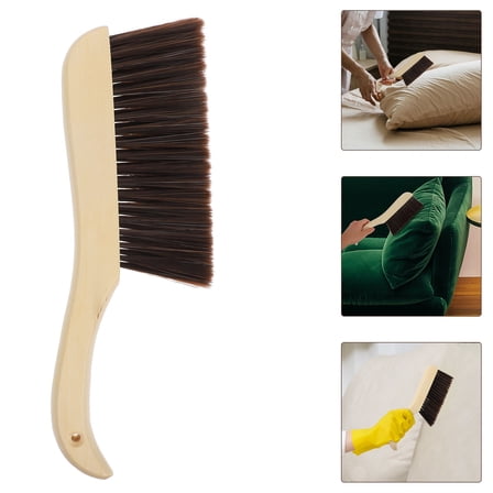 UPKOCH 2Pcs Whisk Broom With Extended Wooden Handle For Effective Cleaning Of Floors And Furniture