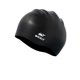 thumbnail image 1 of Gorro de natación WHALE extra grande de silicona para mujeres y hombres, color negro, 1 of 7
