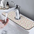 thumbnail image 7 of Sikiie Rose Flowers Splash Guard for Sink Faucet-1 PC Super Absorbent Fast Drying Mat Sink Gadgets-Splash Guard for Kitchen, Sink Mat, 7 of 7