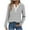 White, variant on Maean Womens Striped Tops V Neck Buttons Casual Dressy Blouse Long Sleeve Fall Pullover Shirts