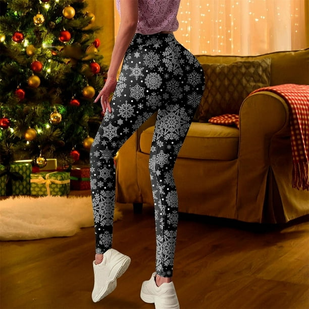 ESSSUT Underwear Womens High Waisted Christmas Leggings For Women