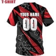 thumbnail image 4 of Personalized Dirt Bike Shirt for Mens, Motocross Shirts Jersey, Dirtbike Racing Shirt, American Flag Riding Tshirt (Hoodie, M), 4 of 9