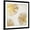 Black Frame, variant on Art.com Gold Star II Art Print by PI Studio, 16" x 16"