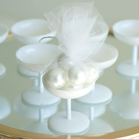 - BalsaCircle 12 pcs Champagne Favor Holders - Wedding Party Home Event Candy Crafts Gifts Packaging Decorations Accessories Wholesale