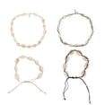thumbnail image 1 of Miangastore Bracelet Noir 2 Pcs 17.7x0.46 Po, 1 of 9