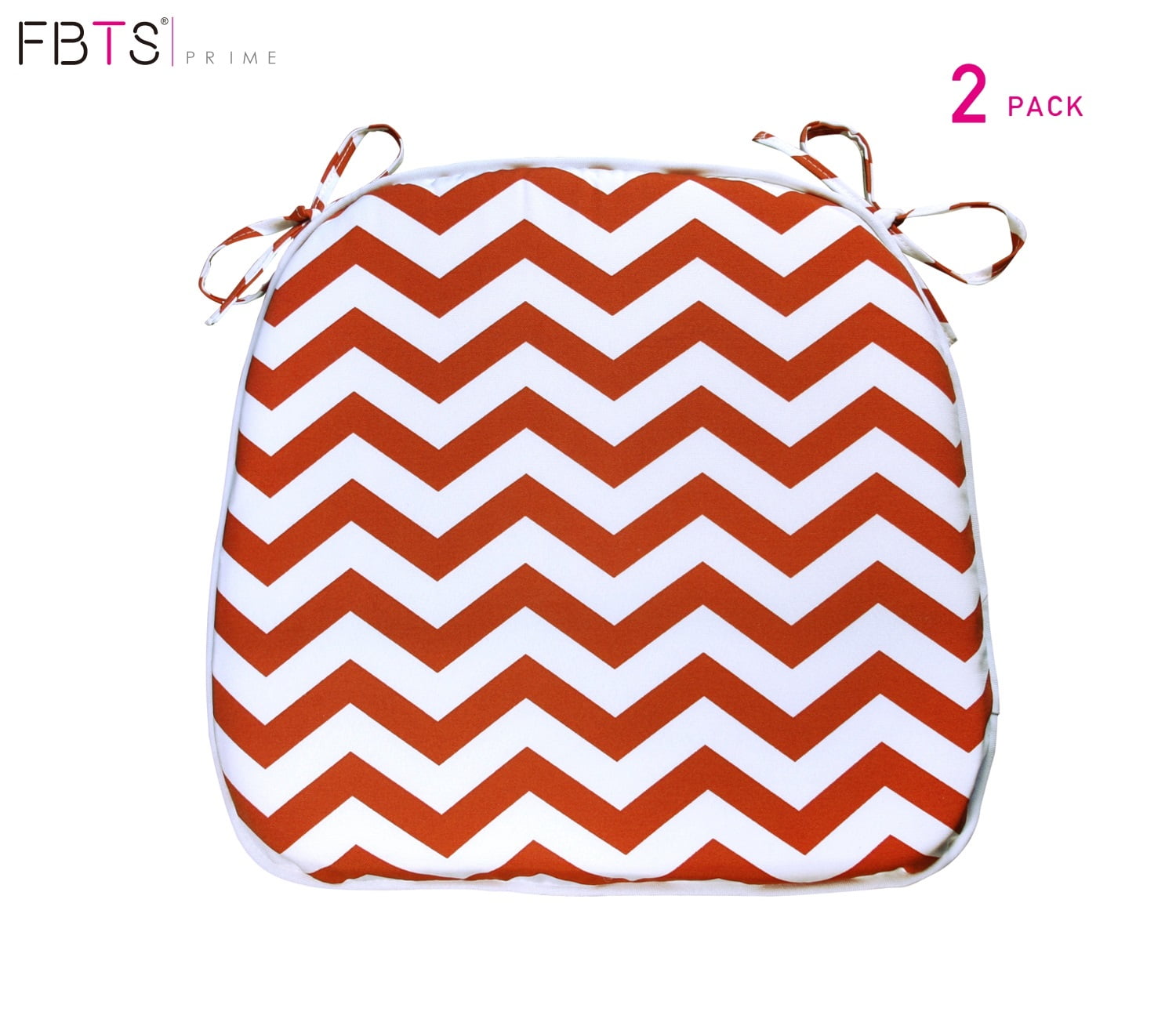 FBTS Prime Outdoor Chair Cushion (Set of 2) 16x17 Inches Patio Seat