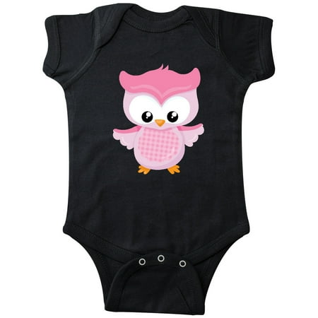 

Inktastic Cute Pink Spring Owl Gift Baby Girl Bodysuit