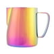 thumbnail image 1 of 350ml taza de café acero inoxidable hermosa leche frothing jarra para latte arte siete colores, 1 of 8