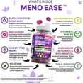 thumbnail image 3 of Clean Nutra Menopause Supplements for Women Chastberry Wild Yam Gummies Inositol Black Cohosh Magnesium Red Clover DIM Supplement B6 Magnesium Glycinate Glycine Vitex Hormone Balance Gummy Vitamins, 3 of 10