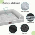 thumbnail image 4 of Cama ortopédica impermeable para perros grandes TJSOULER, 4 of 7