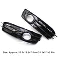 thumbnail image 4 of Kenally Foglight Grille Car Reemplazo de piezas de iluminación Cubiertas de luces ABS Reemplazo de cubierta de parrilla para A3 Sportback 09-12 Vehículos, repuestos y accesorios Mis Kenally VI015422-00, 4 of 6