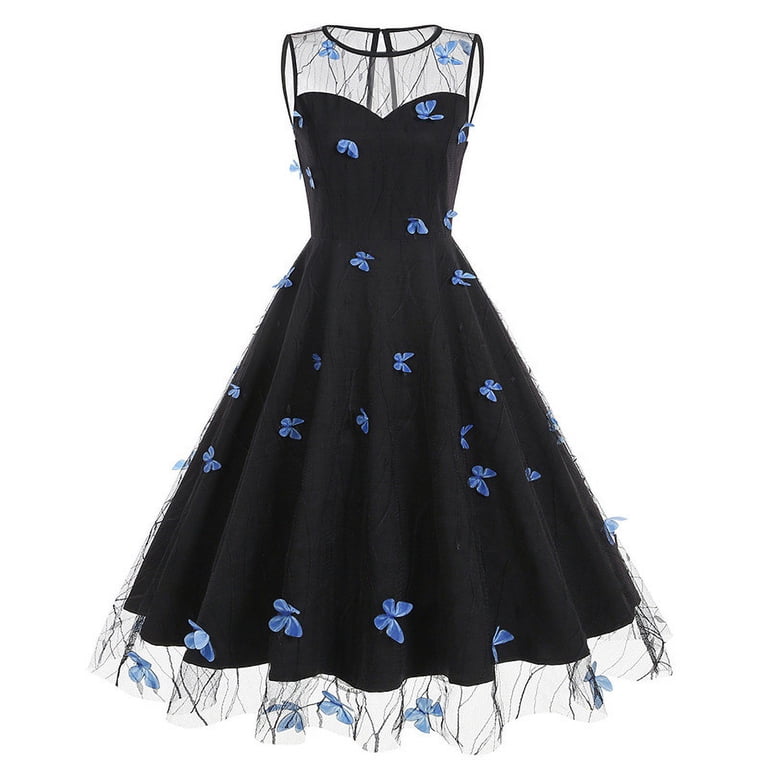 slim fit dress slacks Shop Women's Brown Embroidered Fit & Flare Dress| Showoffff main image 1