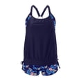 thumbnail image 4 of Tankini Swimsuits for Women Fashion Strappy Top And Pocketed Swim Bottoms Two Piece Swimwear Bathing Suit 2026, 4 of 5