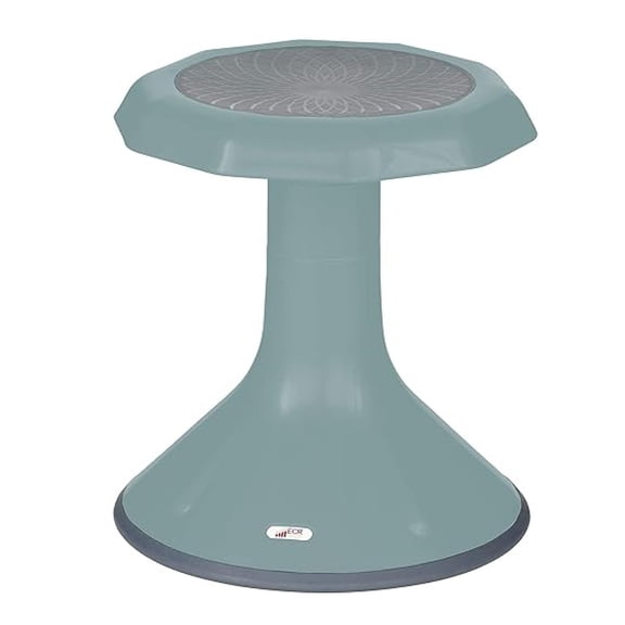 ACE Active Engagement Wobble Stool, 15-Inch Seat Height, Flexible Seating, Seafoam