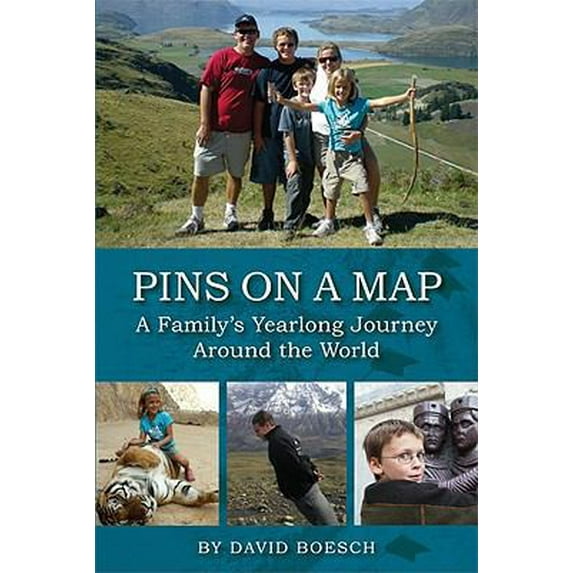 Pre-Owned Pins on a Map: A Family's Yearlong Journey Around the World (Paperback) 1933370688 9781933370682