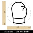 thumbnail image 2 of Boxing Glove Outline Self-Inking Rubber Stamp Ink Stamper - Black Ink - Medium 1 Inch, 2 of 7