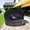 Navy Blue,Round, variant on Patio Sectional Daybed, Outdoor Wicker Furniture Set with Retractable Canopy, Sectional Sofa Set w/Height Adjustable Table & Cushions for Patio Deck Poolside Garden Backyard