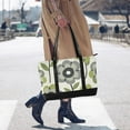 thumbnail image 4 of FORMRS Canvas Laptop Tote Bag for Women with 15.6" Computer Compartments Shoulder Handbag, Retro Flower, 4 of 7