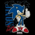 thumbnail image 2 of Mens Sonic the Hedgehog Thumbs Up Long Sleeve Shirt, 2 of 4