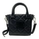 thumbnail image 2 of Bandolera Steve Madden BBABI acolchada con asa superior negra, 2 of 4