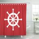 thumbnail image 1 of Cortina de Ducha ABPHQTO Vela Barco Náutico Rojo 150x180 cm, 1 of 1